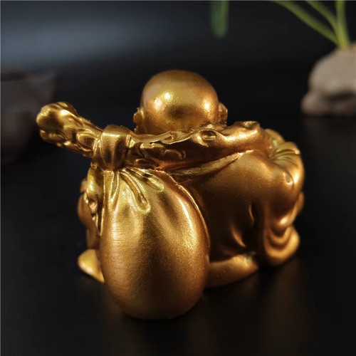 Handmade laughing buddha - handmade,