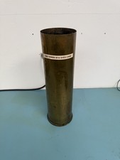 Vintage Heavy Brass  Artillery Cartridge Shell 1965 105mm M14 