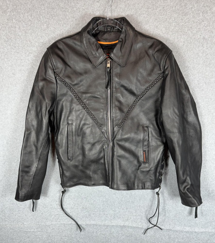Interstate leather jacket mens - interstate,