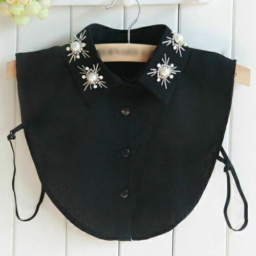 Womens false collar half - womens,