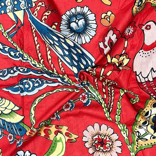 Indian boho red bird - boho,