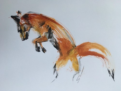 Original signed ink - sketch, of