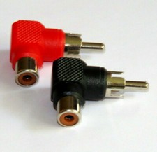 2 Right Angle 90 Degree RCA