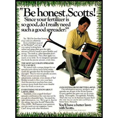 1982 scotts lawn care - scotts,