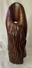 Abstract Brutalist Large Carved Wood Sculpure ITSO Pierre Neri OOAK 💥SALE💥