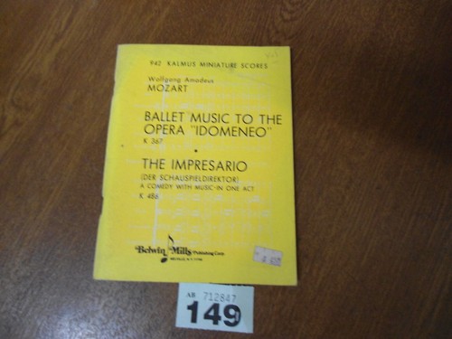 942 mozart ballet music to - music,