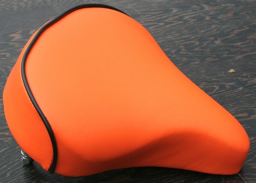 Orange cool comfort bicycle - orange,