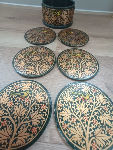 Vintage coasters set - vintage, of