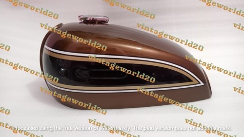 Honda cb550 dark brown painted - honda,