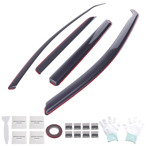 4pcs wind deflectors - deflectors, for