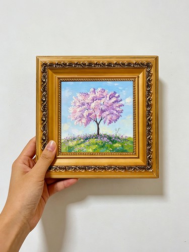 Purple blossom tree - blossom,
