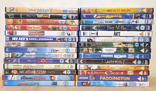 Dvd job lot family films - dvd,