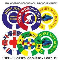 Personalised bowls laminated - bowls,
