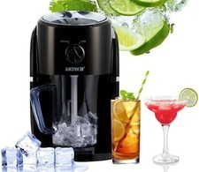 Electric Ice Crusher Machine with Ice Scoop and Removable Jar Effortlessly Crush