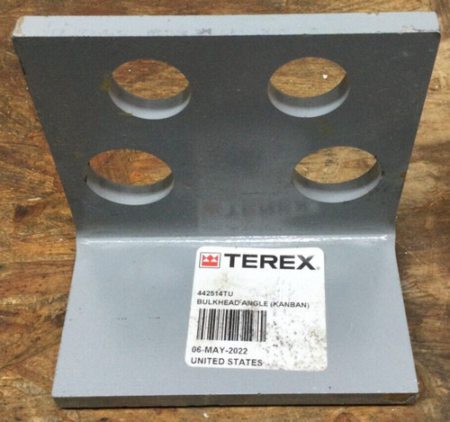 Terex 442514 bulkhead angle - 442514,