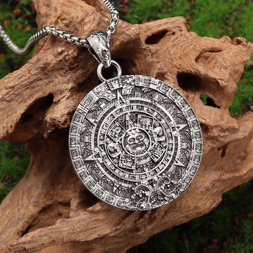 Large mayan calendar aztec - mayan,