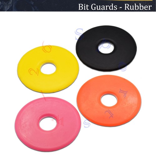 Rubber bit guards cheek rings - bit,