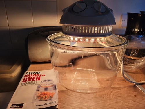 7litre halogen oven used - oven.,