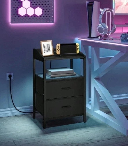 Led bedside table - table, with