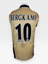 Signed DENNIS BERGKAMP Shirt -