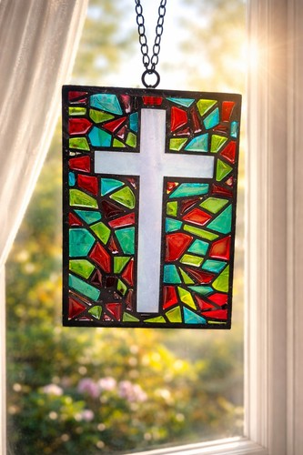 Beautiful crucifix suncatcher - beautiful,