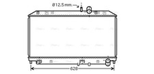 AVA Coolant Radiator MZ2169 for MAZDA RX8 (2004) 1.3  etc