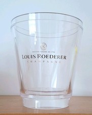 Champagne Bucket , Louis Roederer , in gleaming acrylic.