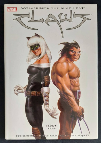 Wolverine and black cat - cat, claws