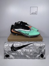 Nike Phantom 6 Low Elite FG Football Boots - Chrome / Black - Size UK 8.5 - NEW