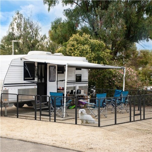 Panel dog playpen foldable - 8,