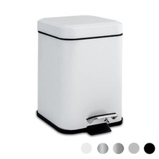 Bathroom Pedal Bin, Square