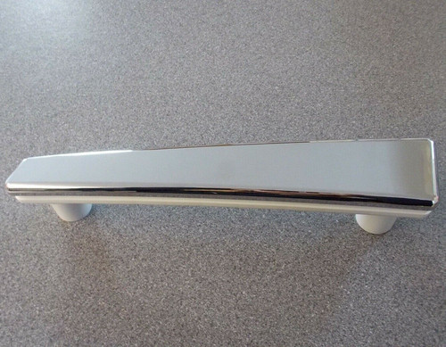 Chrome finish grab handle - chrome,