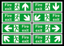 FIRE EXIT DIRECTIONAL ARROW