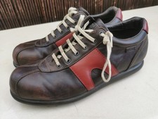 Vintage Camper Mens Pelotas Brown Leather Lace Up Size 9 UK 43