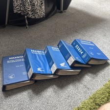 GENUINE BLUE ORIGINAL HONDA SERVICE INFORMATION MANUALS VARIOUS - CLASSIC