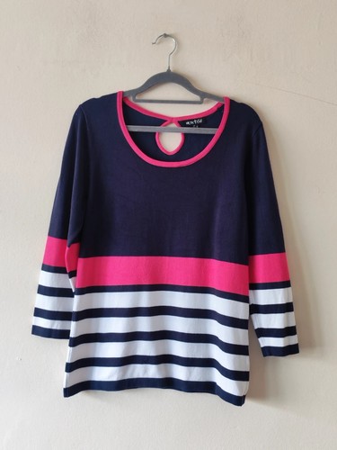 Marble scotland striped jumper - marble,