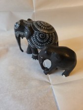 A Pair of Elephant Figurines
