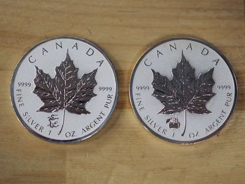 Pair 2012 9999 silver - of, 1