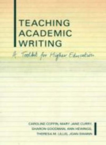 Teaching academic writing a - academic,