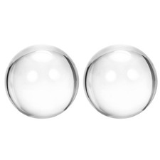 2pcs Crystal Acrylic Clear