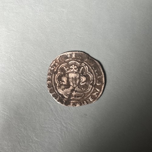 Silver hammered coin edward - hammered,