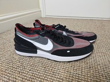 NIKE WAFFLE ONE SE MENS BLACK TRAINERS SIZE UK 12