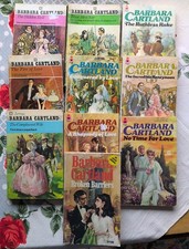 Ten barbara cartland paperback - barbara,