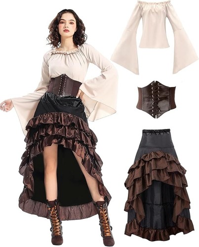 Steampunk pirate wench fancy - steampunk,