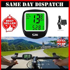 Heavy Duty Bike Speedometer Computer Speedo MTB Cycling Odometer LCD Waterproof