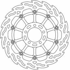 Ducati MONSTER 821 ABS 2014-2020 Moto Masters Flame Racing Front Brake Disc Righ