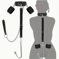 Anal Hook and Handcuffs with