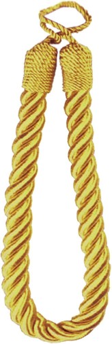 Twisted plain thick satin rope - plain,