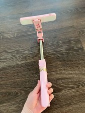 Selfie Stick Bluetooth Mono pod Telescopic Mobile Phone Holder stand LED Light