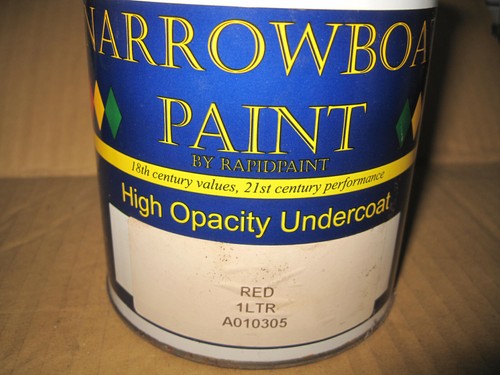 Narrow boat paint - tin, high